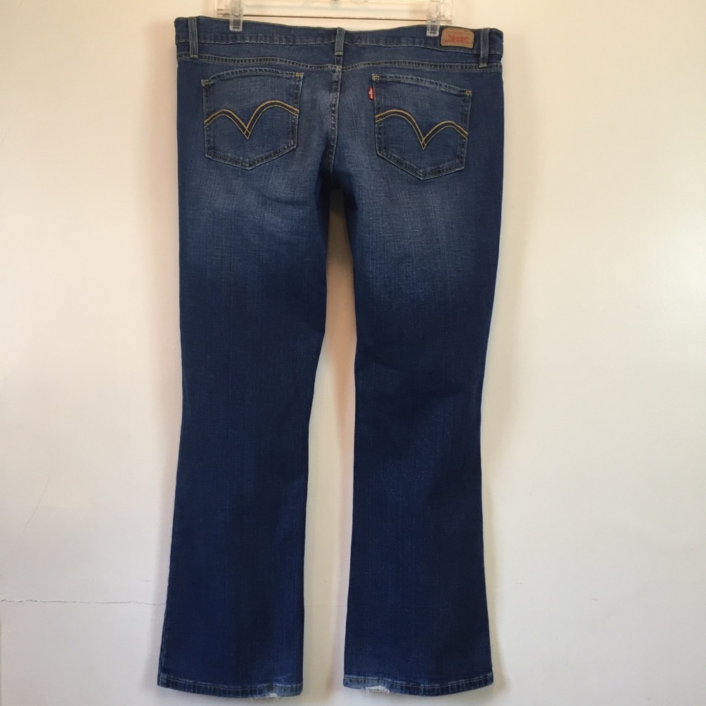 Levis 524 Too Superlow Jeans Womens Juniors 17 M
